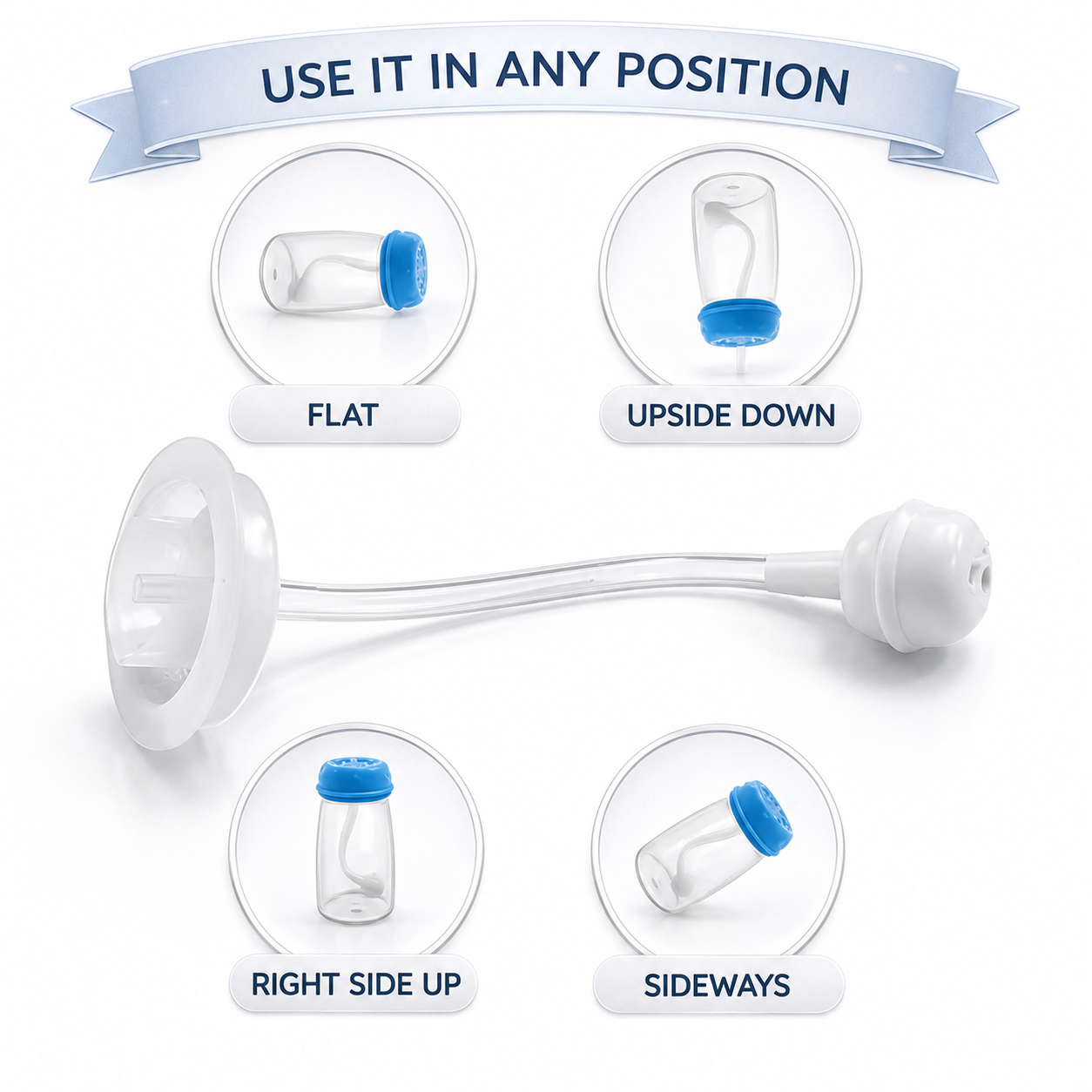 ZaCore Hands Free Feeding Bottle 150ml